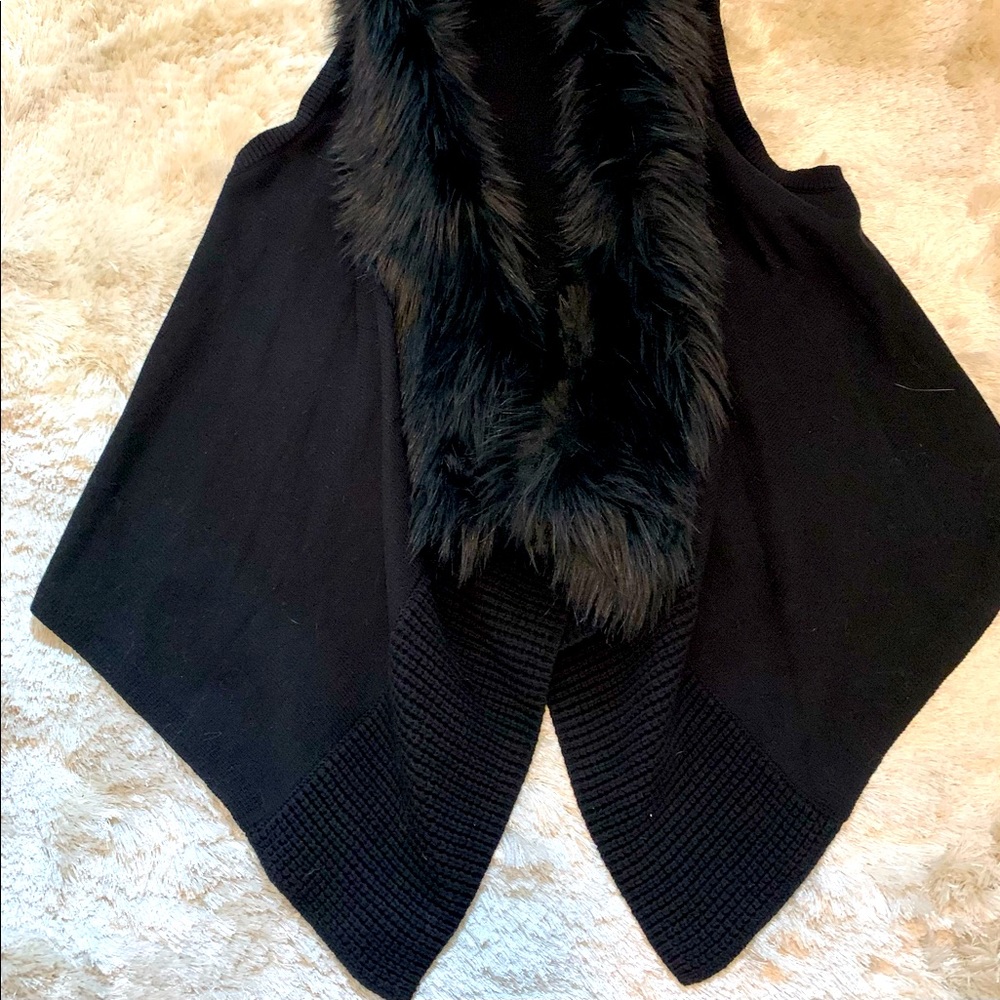 Black Sweater Vest